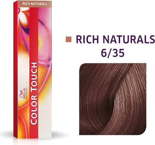 Produktbild Wella Color Touch Rich Naturals (6/35 Dunkelblond Gold Mahagoni)