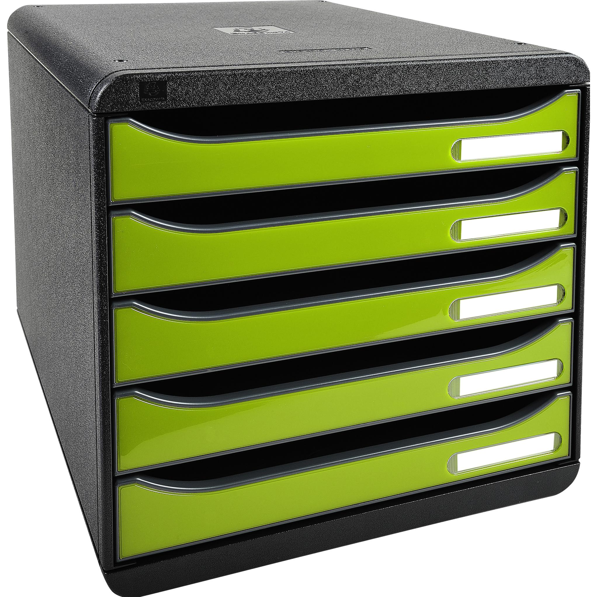Exacompta, Dokumentenablage, Stapelbare Boxen (A4+)