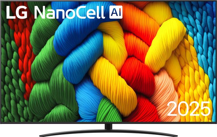 Produktbild LG 86NANO81A6A Ultra HD HDR NANO-TV 86 (217 cm) (86", LED, 4K, 2025)
