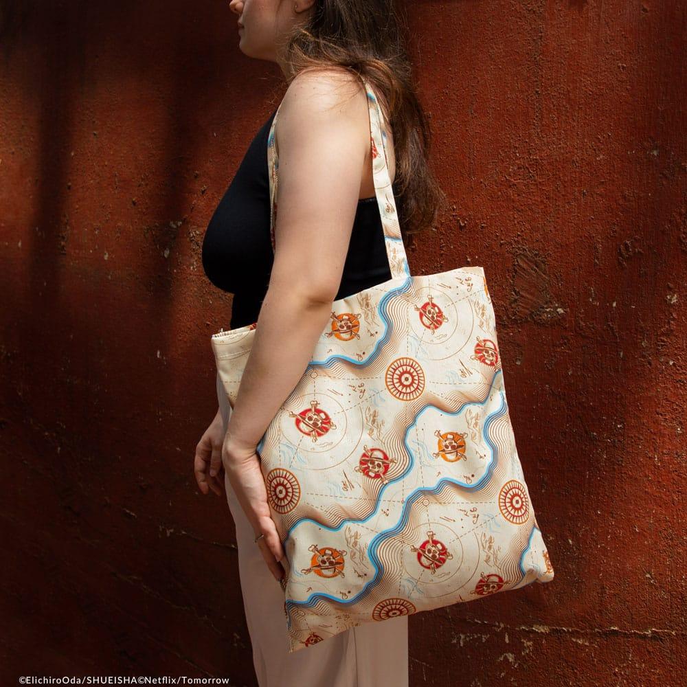 Thumbnail - Cinereplicas, Tasche, One Piece Tragetasche Map