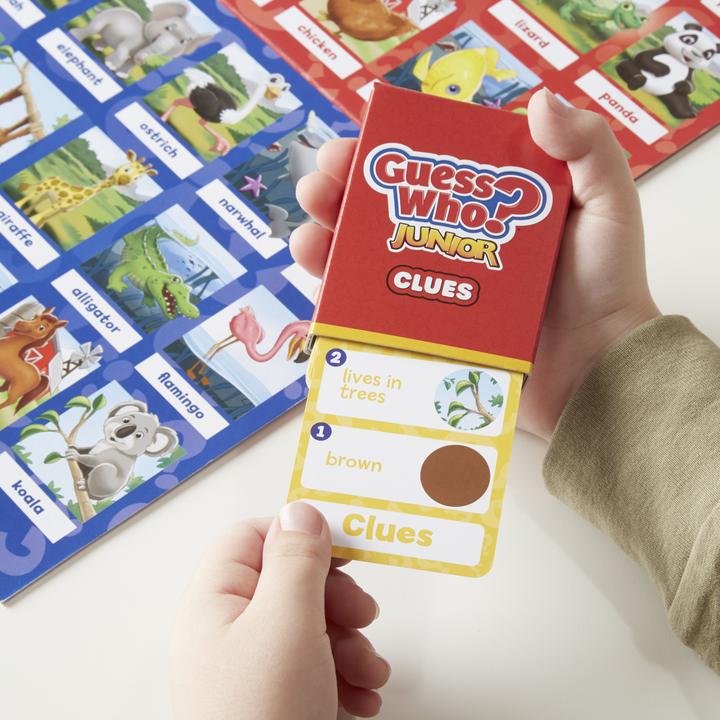 Productafbeelding Hasbro Gaming Wie is het? Junior bordspel voor kleuters en kinderen, Wie is het? Spel voor jongere kinderen, Das (Duits)