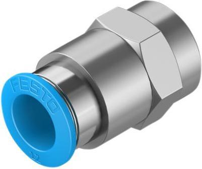 Actual product image Festo Push-in Fitting, Female G3/8, 12mm