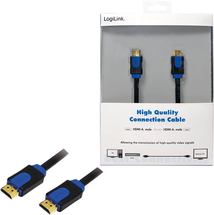 Image du produit LogiLink HDMI (Typ A) — HDMI (Typ A) (2 m, HDMI)
