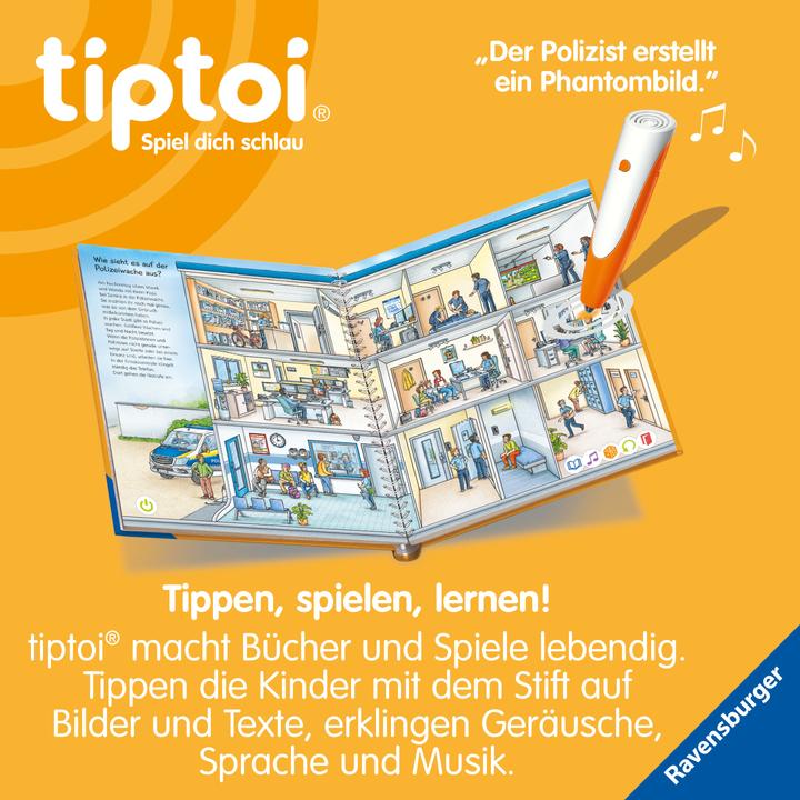 Actual product image Ravensburger tiptoi® Wieso? Weshalb? Warum? - Bei der Polizei (German)