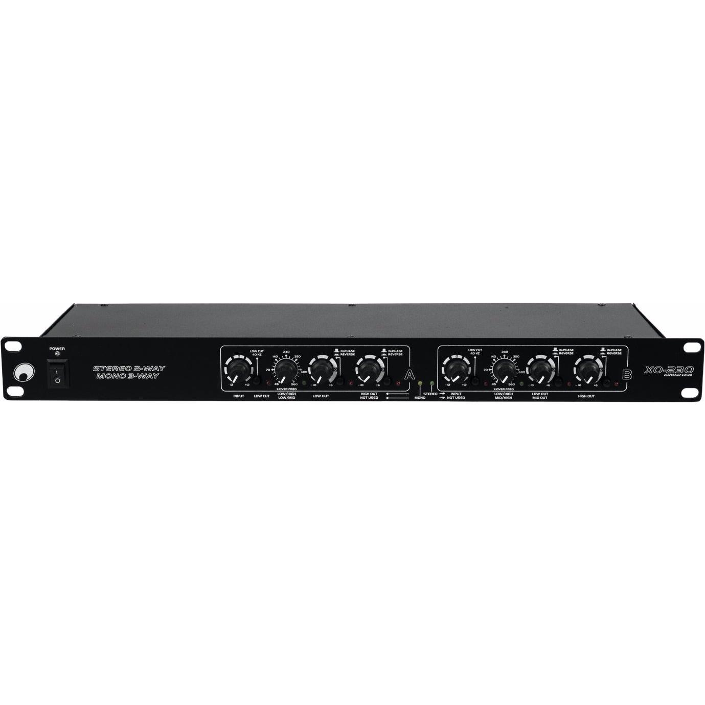 Omnitronic XO-230 (DI Box), Effektgerät, Schwarz
