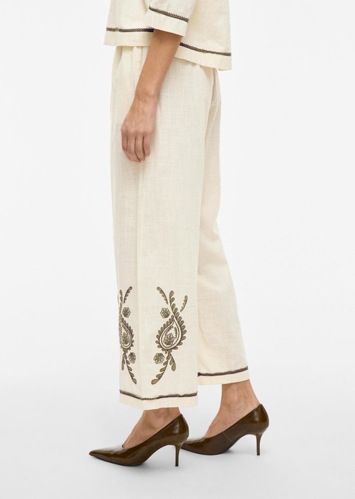 Produktbild Vila High Waist Hose mit weitem Bein (40)