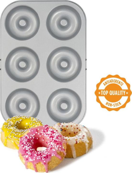 Produktbild Decora Donut-Backform 6 Mulden (18 cm)