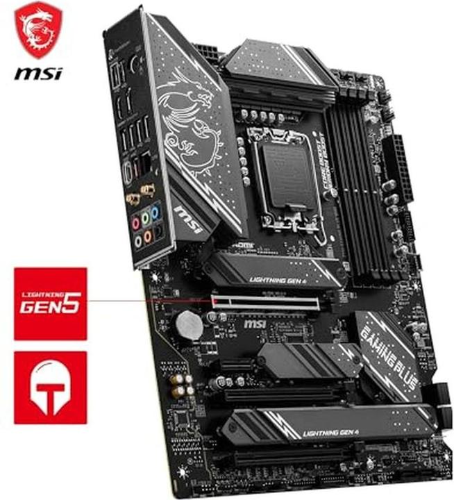 Actual product image MSI Z790 Gaming Plus Wifi (Z790,S1700,ATX,DDR5) (LGA 1700, Intel Z790, ATX)