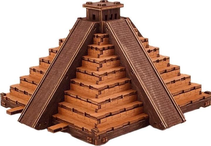 Produktbild WoodenCity WOODEN CITY 3D Wooden Puzzle – Escape room – Maya Pyramid