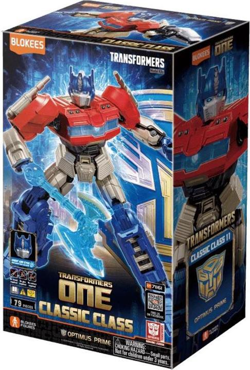 Actual product image Blokees Transformers Plastic Model Classic Class 11 Optimus Prime