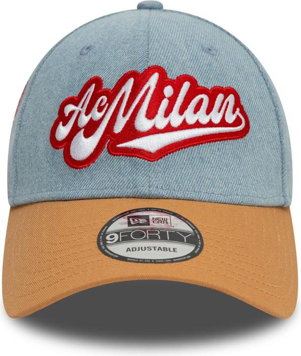 Actual product image New Era 9Forty Strapback Cap - DENIM AC Mailand