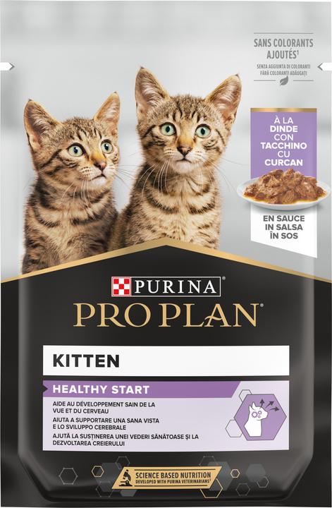 Produktbild Pro Plan Healthy Start in Sauce (Welpe + Kitten, 26 Stk., 2210 g)
