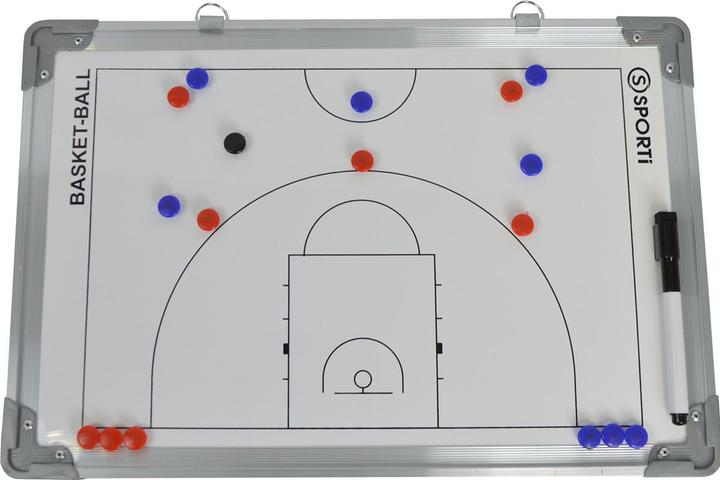 Sporti Kleines doppelseitiges Bild Basketball 30x45cm