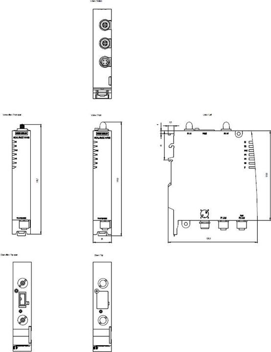 Actual product image Siemens IWLAN Access Point SCALANCE EEC only for operation in USA (300 Mbit/s)
