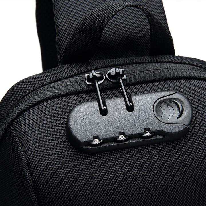 Immagine prodotto Wozinsky Crossbody Backpack with USB Port - Black