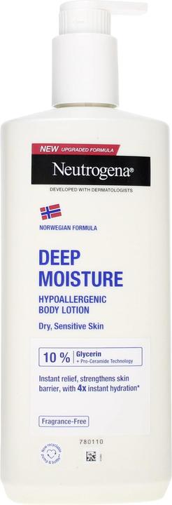 Immagine prodotto Neutrogena Lozione Corpo Ipoallergenica Idratazione Profonda 400 ml (Lozione corpo, 400 ml)