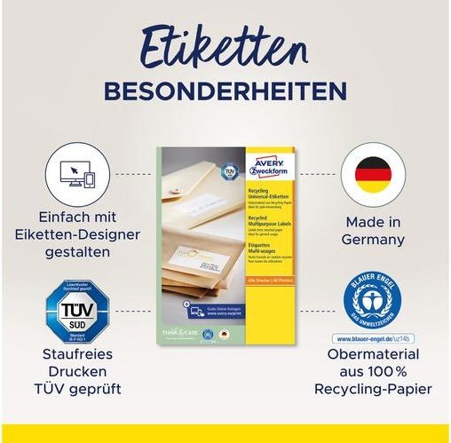 Productafbeelding Avery Universele etiketten