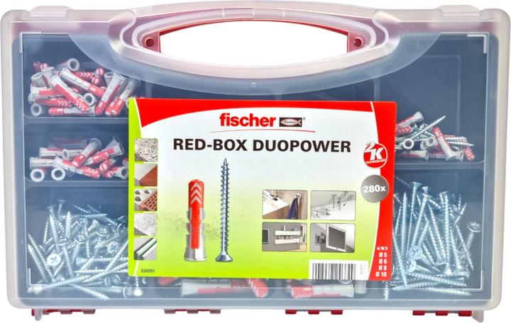 Immagine prodotto Fischer Redbox DuoPower + viti (210 pz.)