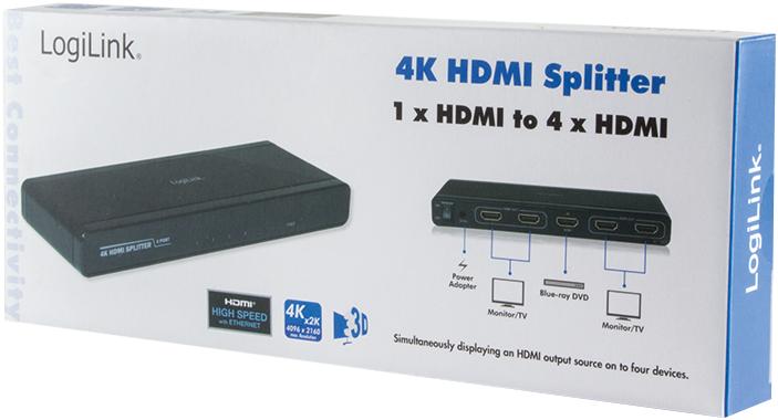 Actual product image LogiLink 4K HDMI (Splinters)