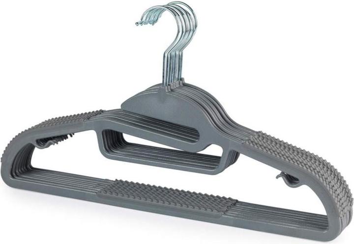 Beldray LA070598GRYFEU7 Grey Slimline Clothes Hangers - 8 Pack (8 x)