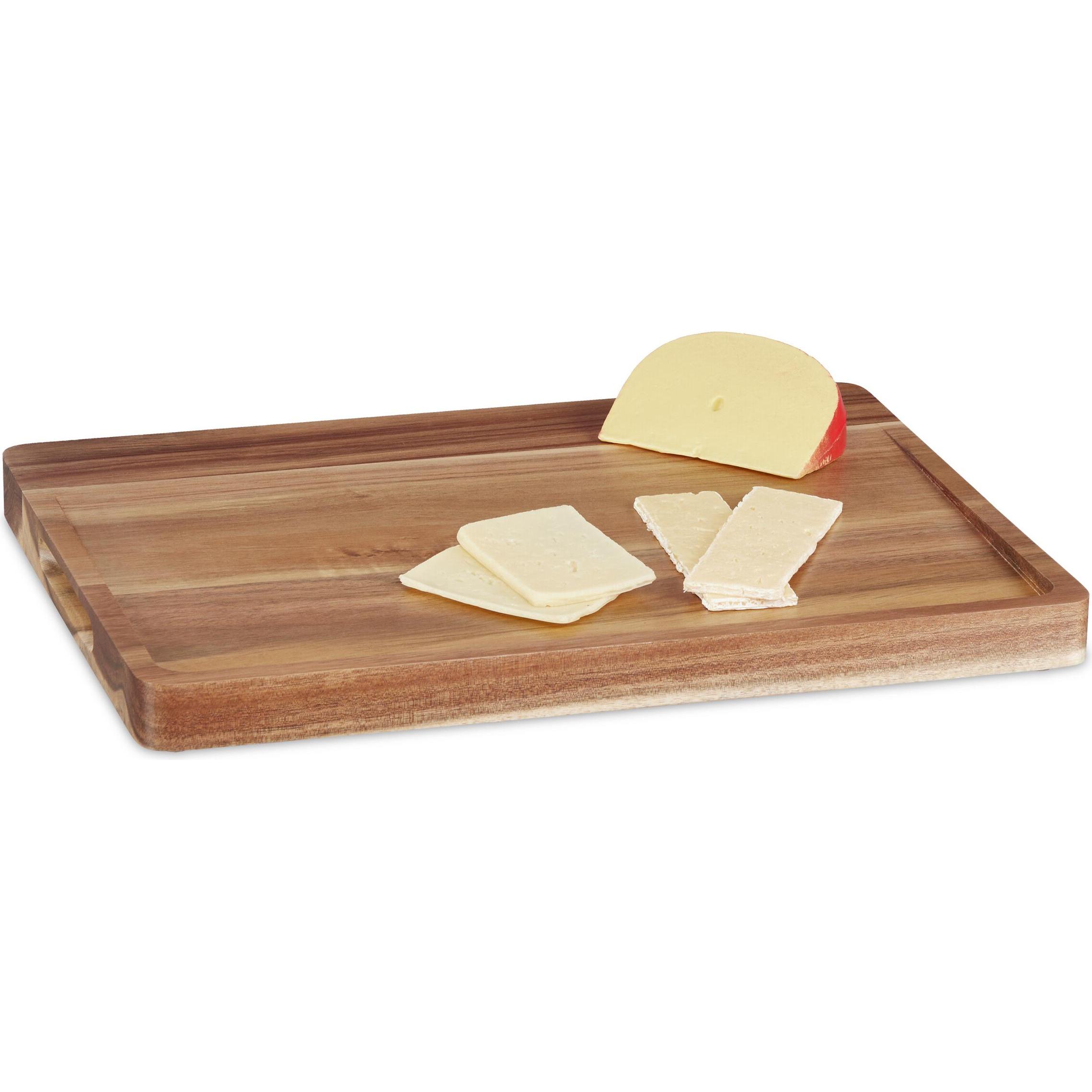 Relaxdays Schneidebrett, Schneidebrett, Braun