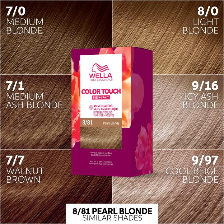 Produktbild Wella Color Touch (8/81 hellblond perl-asch)