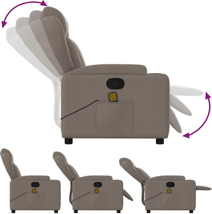 Produktbild vidaXL Massage-Relaxsessel