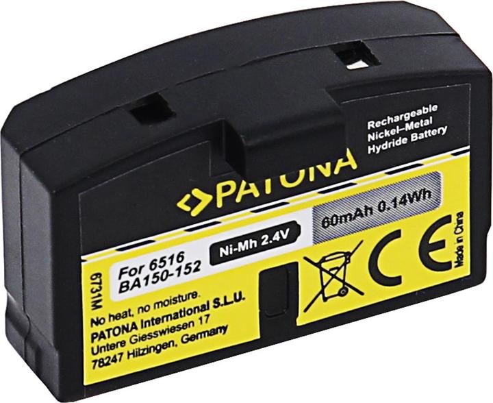 Produktbild Patona Akku f. Sennheiser BA150 BA151 BA152 65161