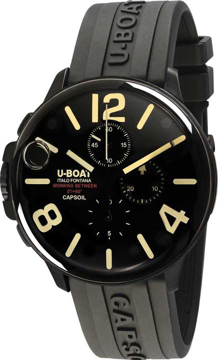 Immagine prodotto U-Boat 8109/D Capsoil Chrono DLC 45mm 10ATM (Cronografo, 45 mm)