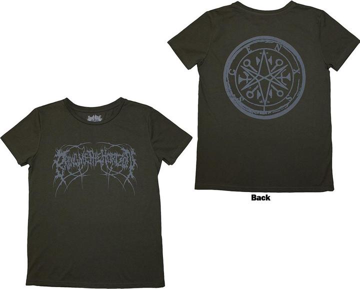 Bring Me The Horizon Metal Logo Genxsis Back Print (Girlie)