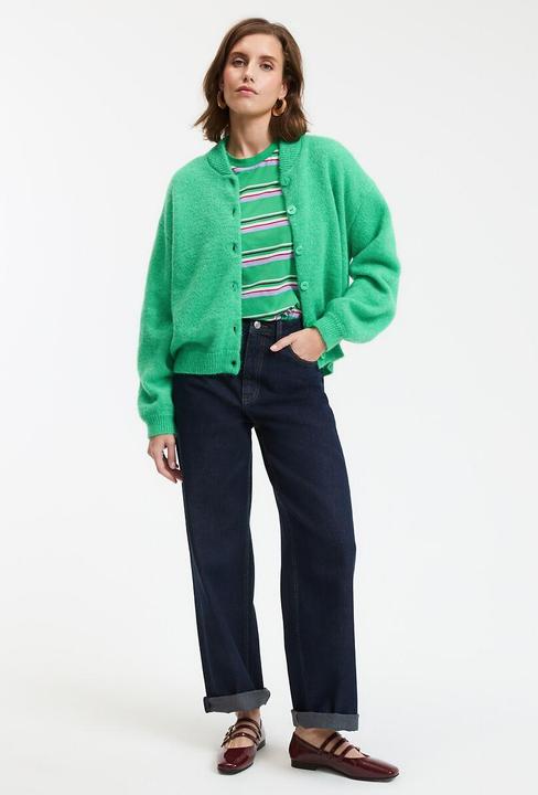 Immagine prodotto La Redoute Collections Strickjacke mit Stehkragen (XL)