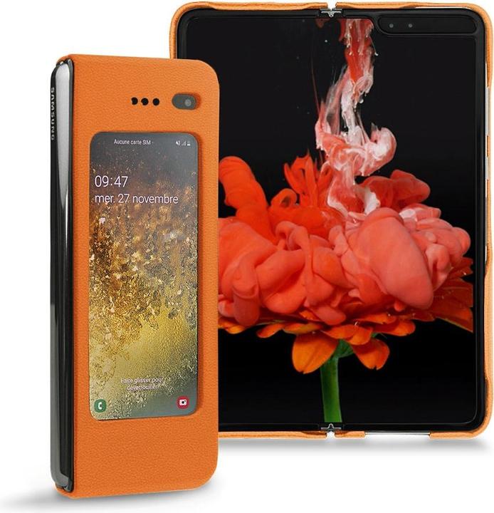 Actual product image Noreve Leather cover (Samsung Galaxy Fold)