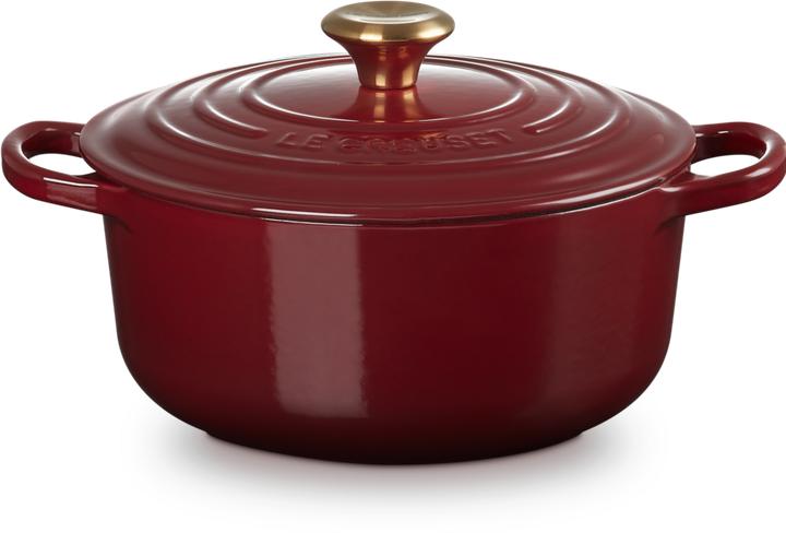 Le Creuset Signarure Rhone (20 cm, Bräter + Schmortopf, Gusseisen)