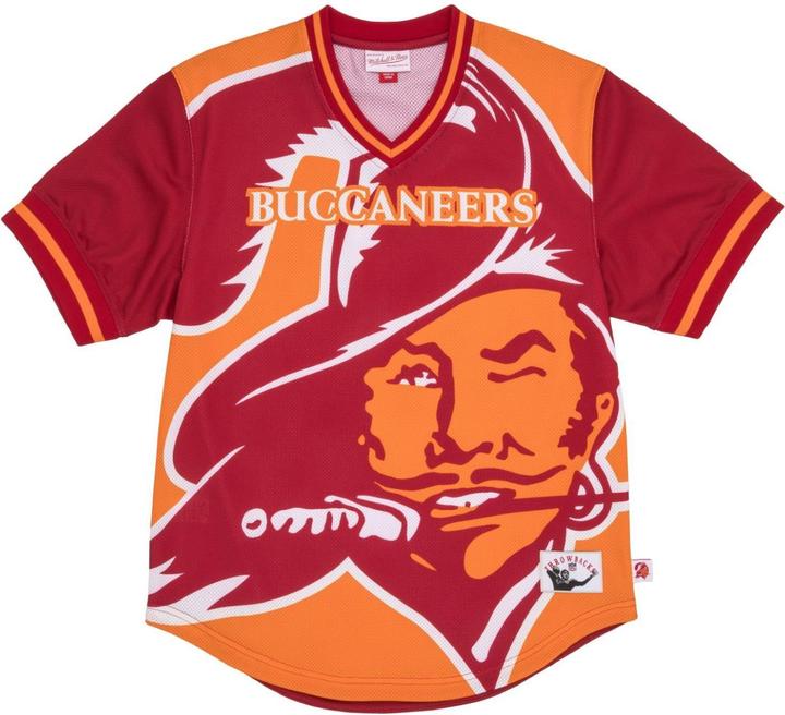 Immagine prodotto Mitchell & Ness M&N JUMBOTRON Maglia a rete NFL Tampa Bay Buccaneers - S (S)