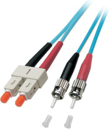 Produktbild EFB Elektronik Duplex Jumper SC/ST 50/125µ,15 Meter, ECOFIBER, OM3, LSZH (U/FTP, CAT6, 15 m)