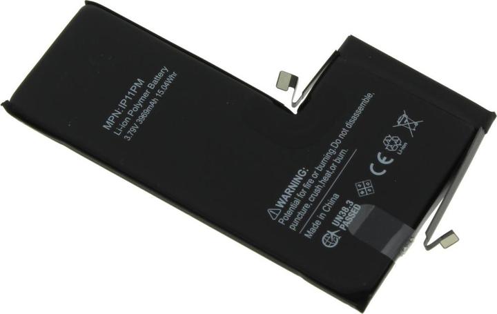 MobileParts iPhone 11 Pro Max Batterie - No PopUp + PowerView (Akku, iPhone 11 Pro Max)