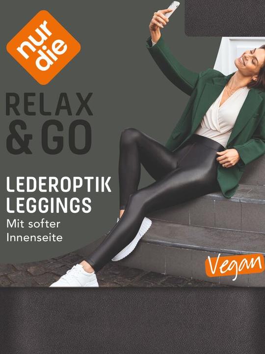 Image du produit Nur Die Leggings Lederoptik (M)