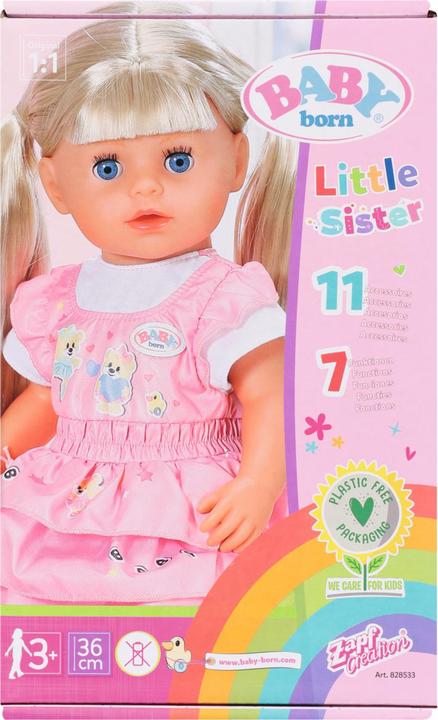 Actual product image Zapf Creation Kindergarten Little Sister