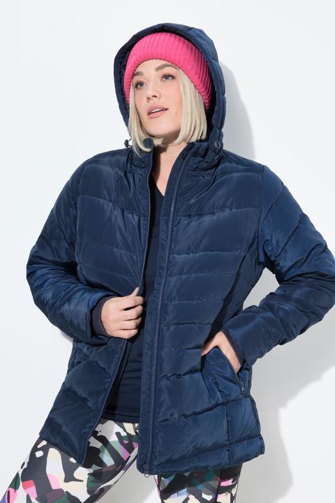 Produktbild Ulla Popken HYPRAR Steppjacke, Kapuze, wasserabweisend (54)