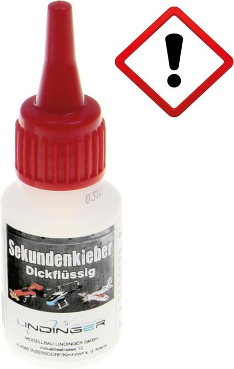 Produktbild Modellbau Lindinger sekundenkleber dickflüssig 20g (20 g)