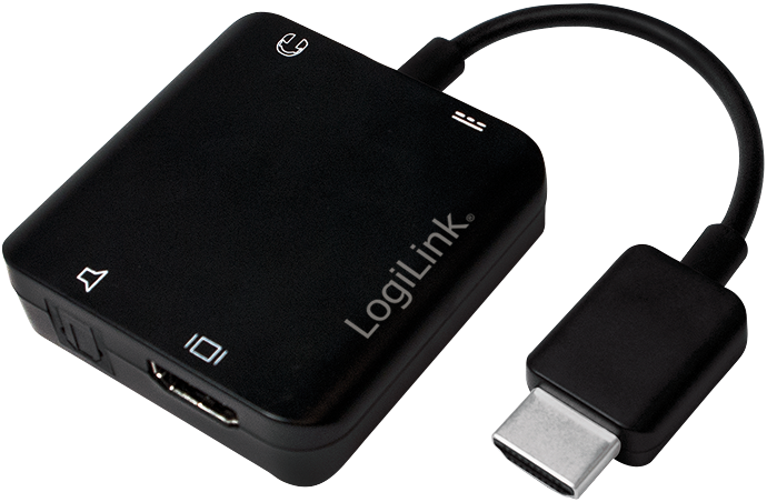 Produktbild LogiLink HDMI Audio Converter (Digital -> Digital, Audio Splitter)