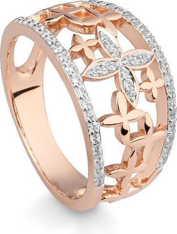 Produktbild Breuning RING - BRILL. 0,313 Ct. H/si (49, 750/18 K Gold)