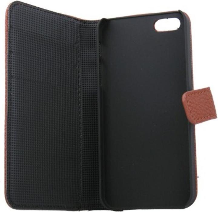 Produktbild König Design Tasche Handytasche (Flip Quer) für Handy iPhone 5 & 5s (Apple iPhone 5, Apple iPhone 5s)