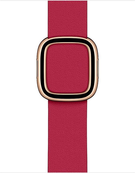 Image du produit Apple Bracelet en cuir moderne Moyen (40 mm, Cuir)