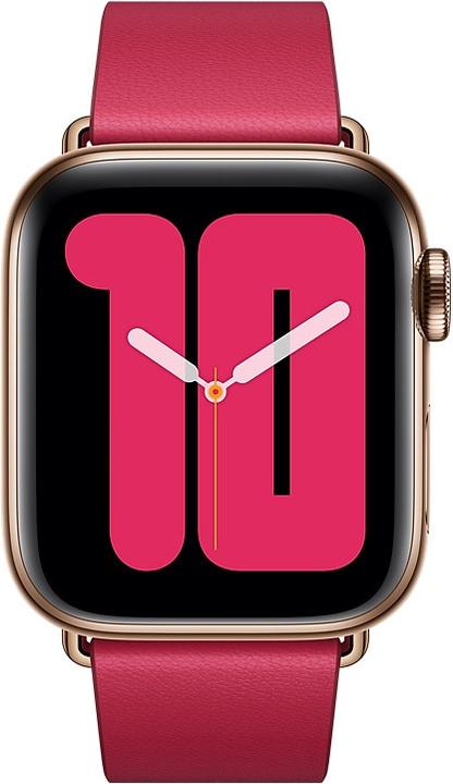 Image du produit Apple Bracelet en cuir moderne Moyen (40 mm, Cuir)
