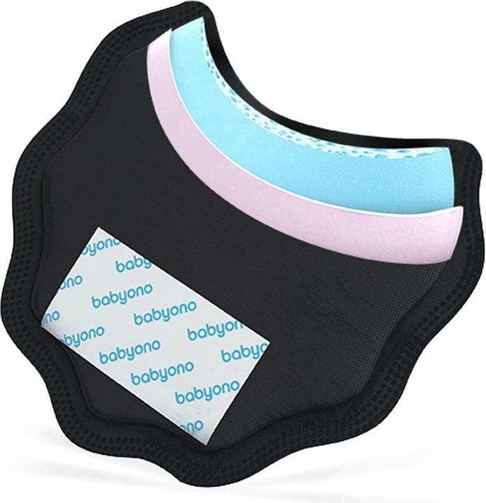 Babyono 298/02 LACKT CONTRACTS 24 SHEETS NATURAL NURSING BLACK (24 x)