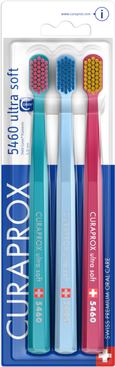 Curaprox 5460 Ultra Soft (Weich, 3 x)