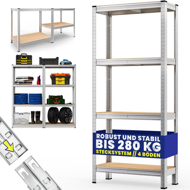 Actual product image Monzana Heavy duty shelving