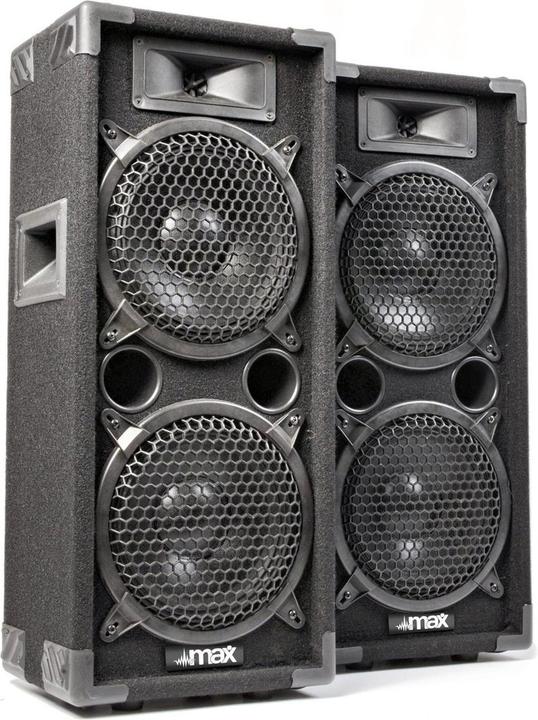 Actual product image Skytec MAX28 disco speakerset 2x 8 1600W (1x 1600 W)