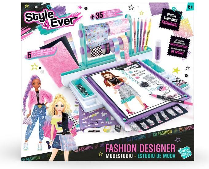 Actual product image Canal Toys STYLE 4 EVER DIY set Fashion designer studio